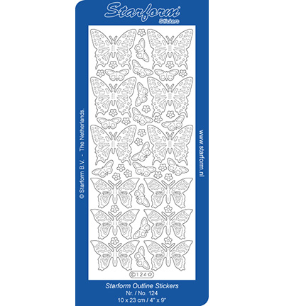 124-goud - Starform - Autocollant, Or, 124 - 