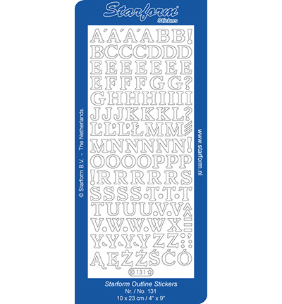 131-goud - Starform - Autocollant, Or, 131 - 