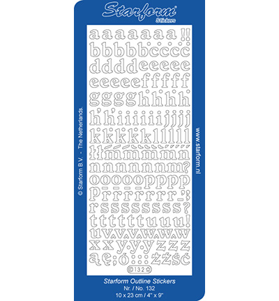 132-goud - Starform - Autocollant, Or, 132 - 