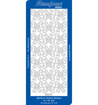 820-goud - Starform - Autocollant, Or, 820 - 