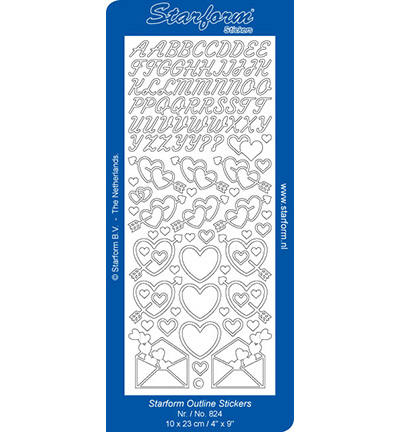 824-goud - Starform - Autocollant, Or, 824 - 