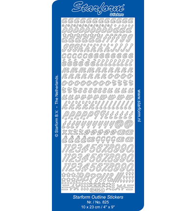 825-goud - Starform - Autocollant, Or, 825 - 