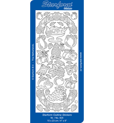 828-goud - Starform - Autocollant, Or, 828 - 