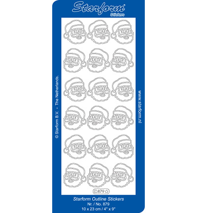 879-goud - Starform - Autocollant, Or, 879 - 