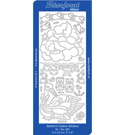 949-zilver - Starform - Argent - Bébé / Naissance