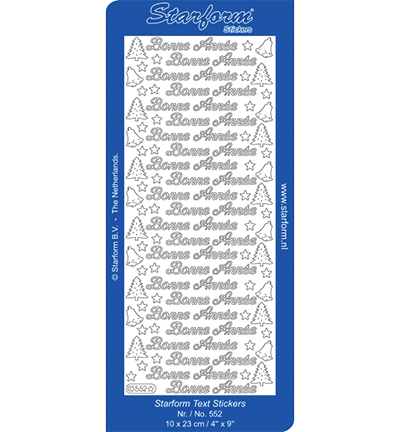 552-goud - Starform - Bonne Annee(FR) - Texte France