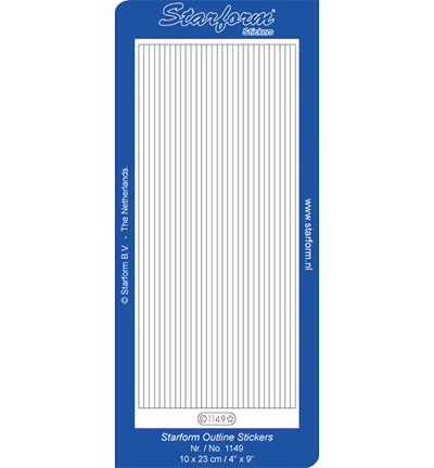 1149-zilver - Starform - Argent/Argent - Bordures / Coins