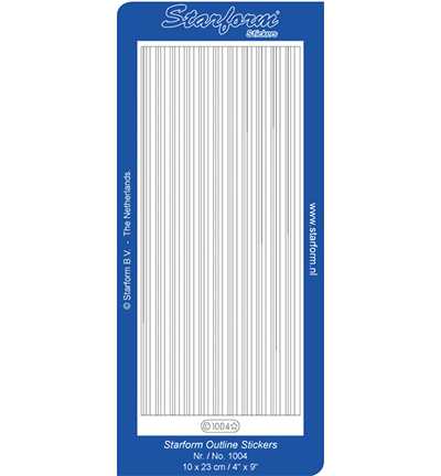 1004-zilver - Starform - Argent - Bordures / Coins