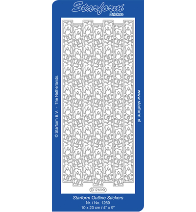 1269-goud - Starform - Or - Bordures / Coins