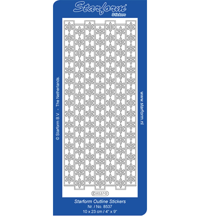 8537-goud - Starform - Stickervel, 8537, Goud - Or 8537-goud - Starform - Stickervel, 8537, Goud - Or