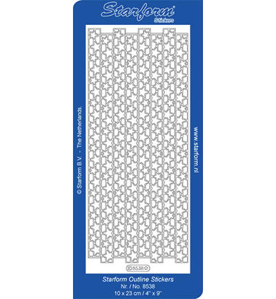 8538-goud - Starform - Stickervel, 8538, Goud - Or 8538-goud - Starform - Stickervel, 8538, Goud - Or
