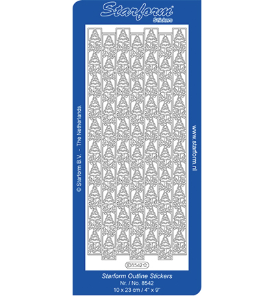 8542-goud - Starform - Stickervel, 8542, Goud - Or