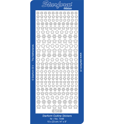 7048-goud - Starform - Stickervel, 7048, Goud - Or 7048-goud - Starform - Stickervel, 7048, Goud - Or