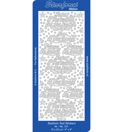 331-goud - Starform - Joy to the world/Peace on Earth(EN) - 