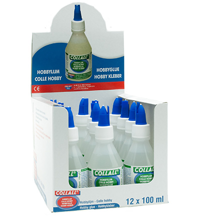COLHO0100DP - Collall - Collall Display Hobbylijm - Hobby Glue COLHO0100DP - Collall - Collall Display Hobbylijm - Hobby Glue