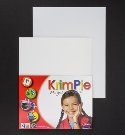 COLKPWT4 - Collall - Krimpie Magic Plastic Blanc - Krimpie Magic Plastic