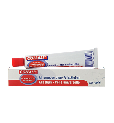COLAL0050DS - Collall - Colle universelle transparente. Tube en boite - 