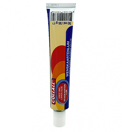 COLWK0050 - Collall - Colle carte de voeux en tube - Colle pour cartes