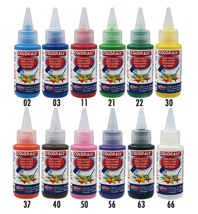 COLCE005090 - Collall - Colorall Koud Emaille Assorti set - 