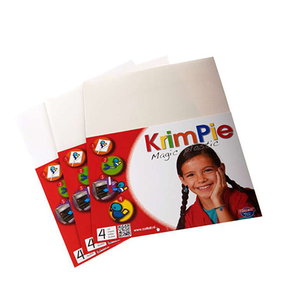 COLKPTR25 - Collall - Krimpie Magic Plastic Transparent - 25pcs - Krimpie & transferts
