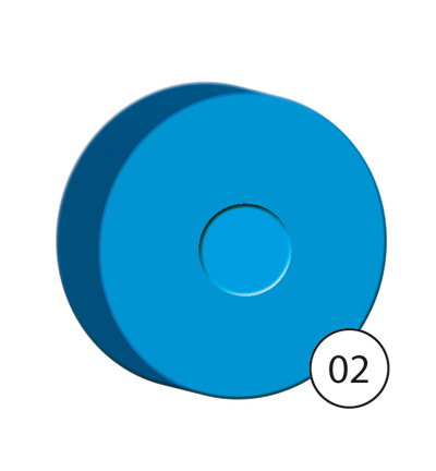 COLPB4402 - Collall - Bleu clair( Cyan) - Pastilles de peinture COLPB4402 - Collall - Bleu clair( Cyan) - Pastilles de peinture