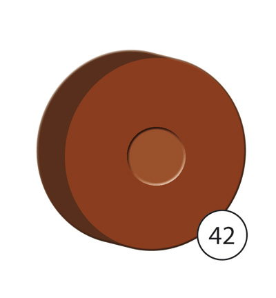 COLPB4442 - Collall - Marron foncé - Blocs peinture