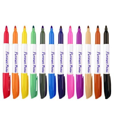 COLPTS90 - Collall - Markers Set assorti - Krimpie Permanent Markers
