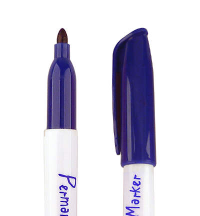 COLPTS03 - Collall - Bleu foncé - Krimpie Permanent Markers
