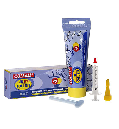 COLKIT0080DP - Collall - Collall Display Kit tube + acc.(zonder siliconen) - 