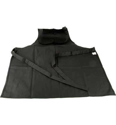BBQ 8073 Zwart - Kippers - Tablier noir - Coton