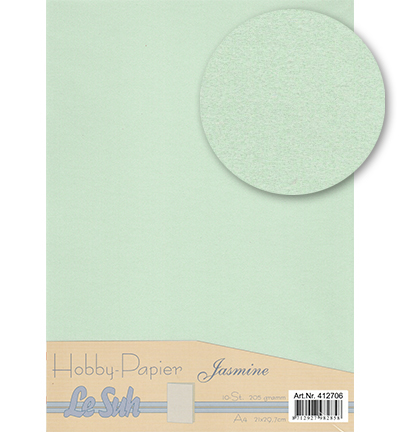 412706 - Le Suh - Bleu clair - 205 grams, A4 Jasmin 412706 - Le Suh - Bleu clair - 205 grams, A4 Jasmin