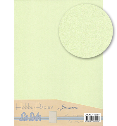 412707 - Le Suh - Vert clair - 205 grams, A4 Jasmin