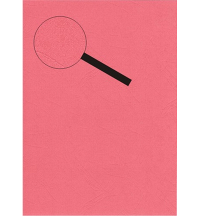 412743 - Le Suh - Papier cartonné Santana Rose - effet cuir