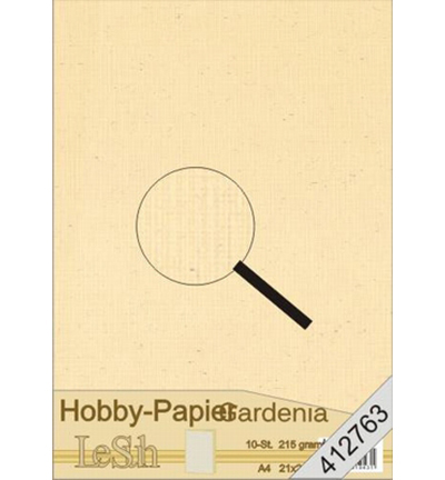 412763 - Le Suh - papier hobbyGardenia, Beige clair - 