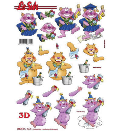 680.013 - Le Suh - 3D Stansvel - A4 pré-découpé