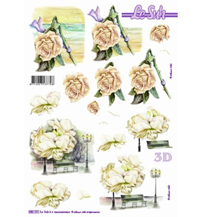 680.101 - Le Suh - Feuille 3-D A4 - A4 pré-découpé