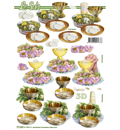 777.242 - Le Suh - Feuilles à découper - A4