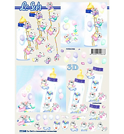 777545 - Le Suh - Feuilles à découper - A4