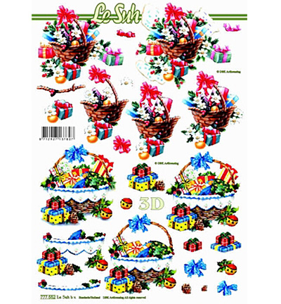 777554 - Le Suh - Feuilles à découper - A4