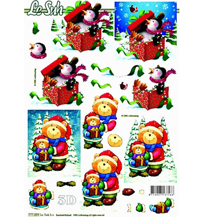 777559 - Le Suh - Feuilles à découper - A4