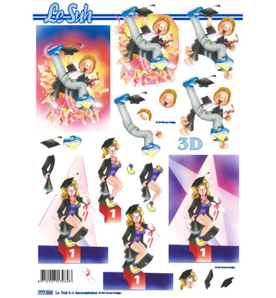 777.566 - Le Suh - Feuilles à découper - A4