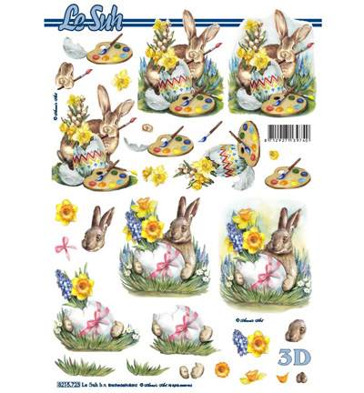 8215.723 - Le Suh - Feuilles à découper - A4