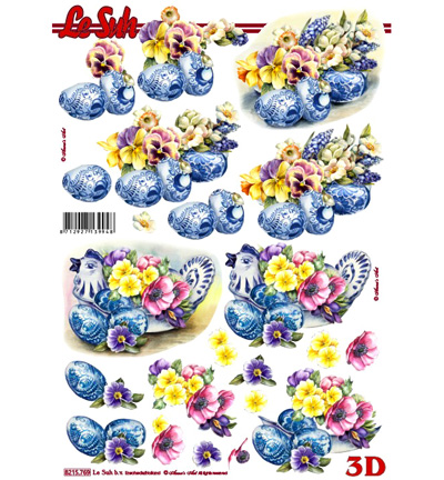 8215.769 - Le Suh - Feuilles à découper - A4