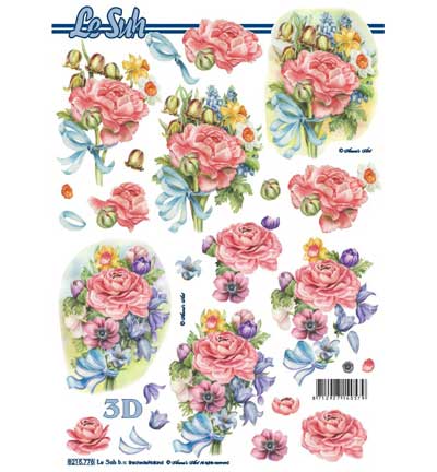 8215.778 - Le Suh - Feuilles à découper - A4