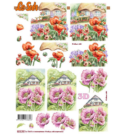 8215.787 - Le Suh - Feuilles à découper - A4