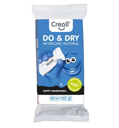 26210 - Creall - Do & Dry Happy Ingredients pâte, blanc - 