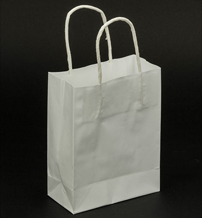 21200 - Folia - Sac en papier blanc - Sac cadeau