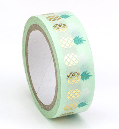 26110 - Folia - Gold Ananas - Washi Tape