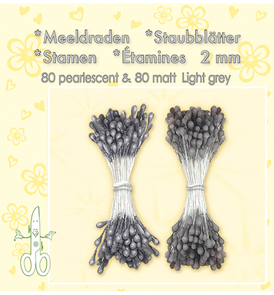 26.4902 - Leane Creatief - 80 Matt & 80 pearl Light Grey - Etamine 26.4902 - Leane Creatief - 80 Matt & 80 pearl Light Grey - Etamine