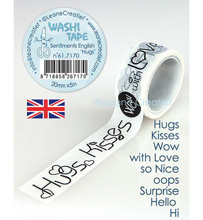 61.7170 - Leane Creatief - Textes en Anglais -Hugs- - 